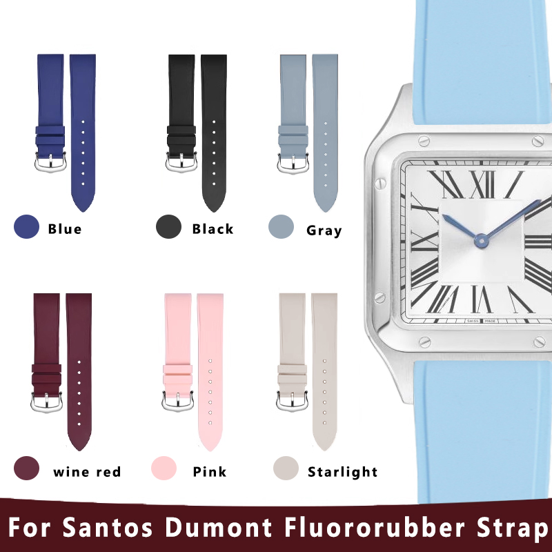Men Quick Release Rubber Fkm S - огляд і ціна Cartier Watch Santos