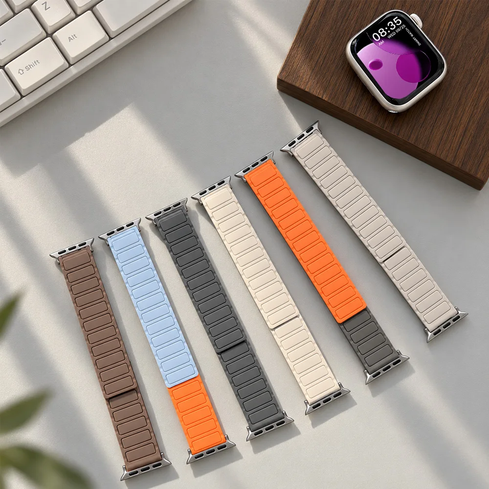Magnetic Silicone Loop Strap f - огляд і ціна Milanese Loop Magnetic