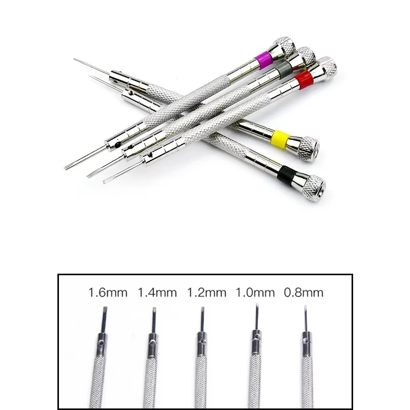 5pcs/Set 0.8-1.6mm Steel Screw - огляд і ціна Spring Bar Tool Set