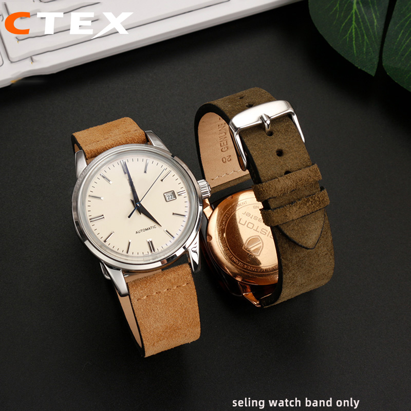 18mm 20mm 22mm Universal Matte - огляд і ціна Suede Strap Watch