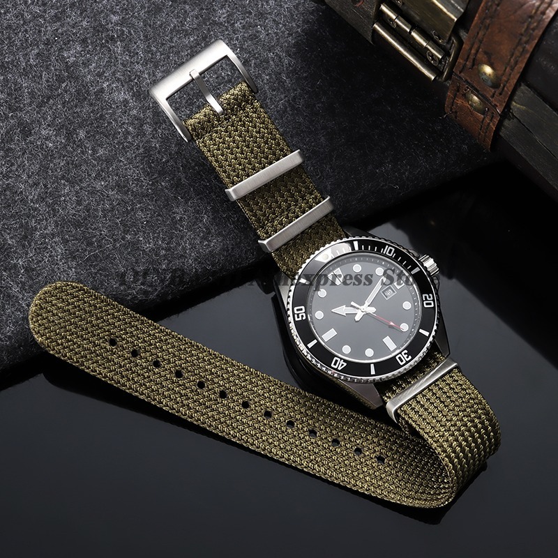 18mm20mm22mm Nylon Fabric Watc - огляд і ціна Nato Strap Nylon