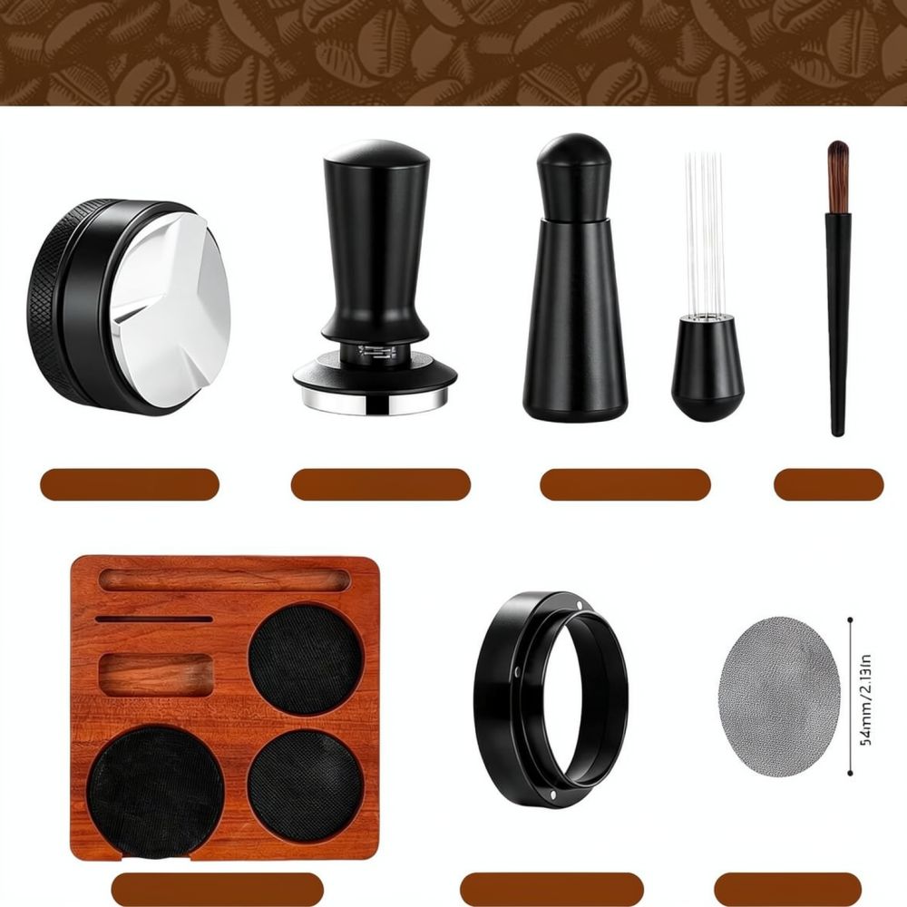 Sapele Espresso Tamper Station - огляд і ціна Spring Bar Tool Set