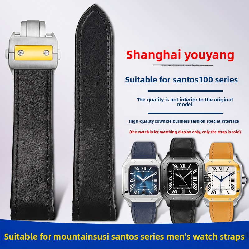 20 23mm For Cartier Santos100  - огляд і ціна Cartier Watch Santos